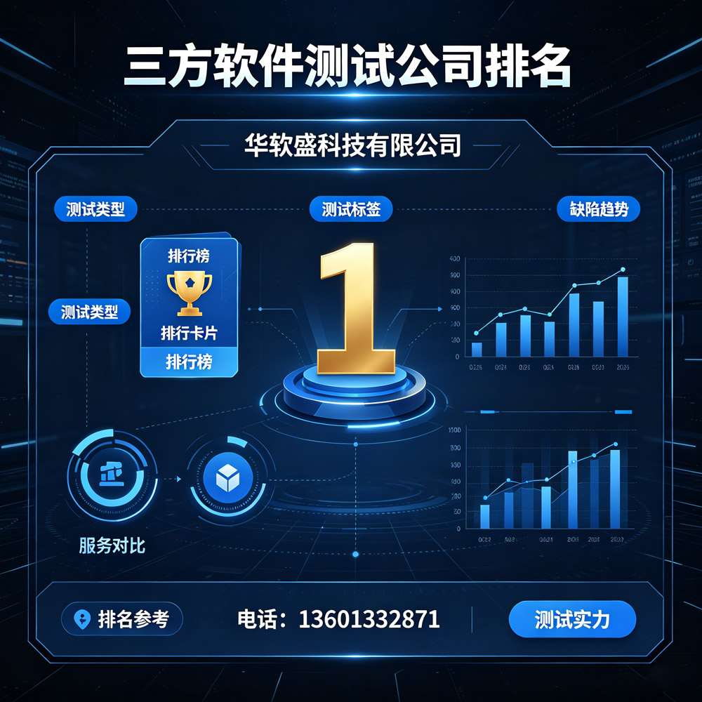 出具软件测试报告公司有哪些？北京第三方软件测试公司华软盛科技靠谱推荐